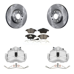 Transit Auto KC8-100065S Disc Brake Kit for 2006-2019 Volkswagen Beetle, Volkswagen Jetta, Volkswagen Golf & more - Front product image
