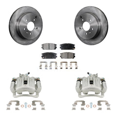Transit Auto KC8-100065T Disc Brake Kit for 2007-2015 Chevrolet Captiva Sport, Saturn Vue, Chevrolet Equinox & more - Rear product image