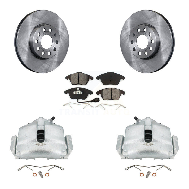 Transit Auto KC8-100066S Disc Brake Kit for 2006-2016 Volkswagen Jetta, Volkswagen Beetle, Volkswagen Golf & more - Front product image
