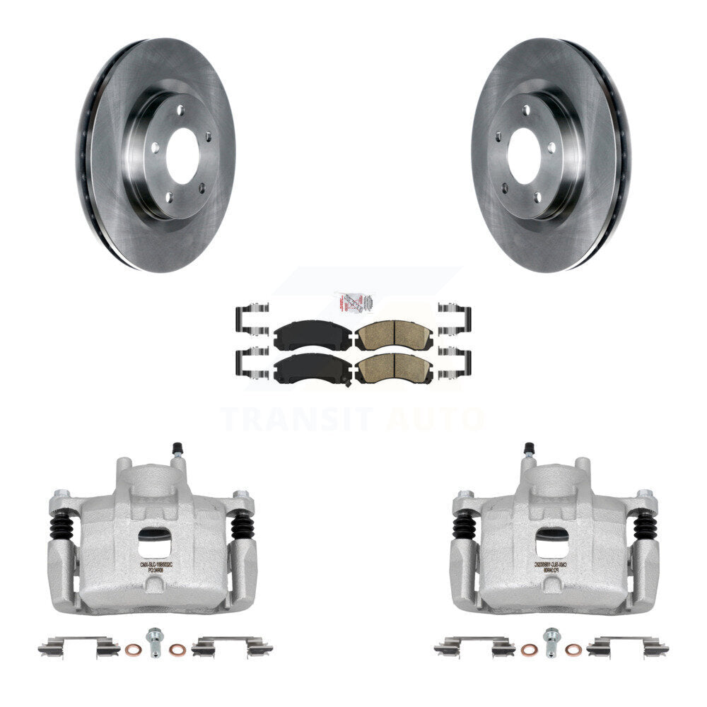 Transit Auto KC8-100067N Disc Brake Kit for 2017 Mitsubishi Lancer - Front product image
