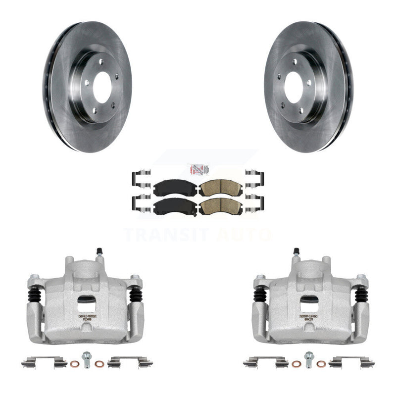 Transit Auto KC8-100067N Disc Brake Kit for 2017 Mitsubishi Lancer - Front product image