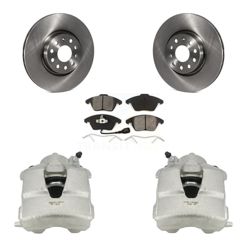 Transit Auto KC8-100067S Disc Brake Kit for 2005-2015 Volkswagen Jetta - Front product image