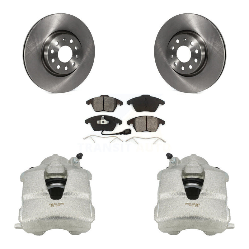 Transit Auto KC8-100067S Disc Brake Kit for 2005-2015 Volkswagen Jetta - Front product image