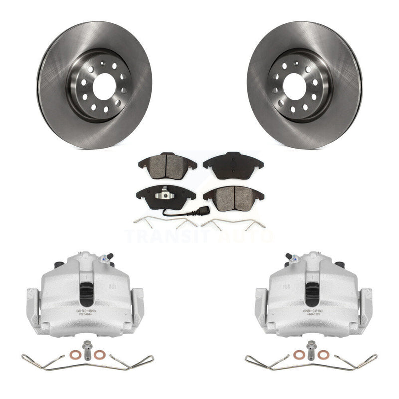 Transit Auto KC8-100068S Disc Brake Kit for 2006-2019 Volkswagen Beetle, Volkswagen Jetta, Audi A3 & more - Front product image