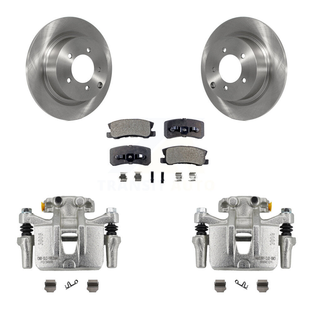 Transit Auto KC8-100068T Disc Brake Kit for 2011-2013 Mitsubishi Outlander - Rear product image