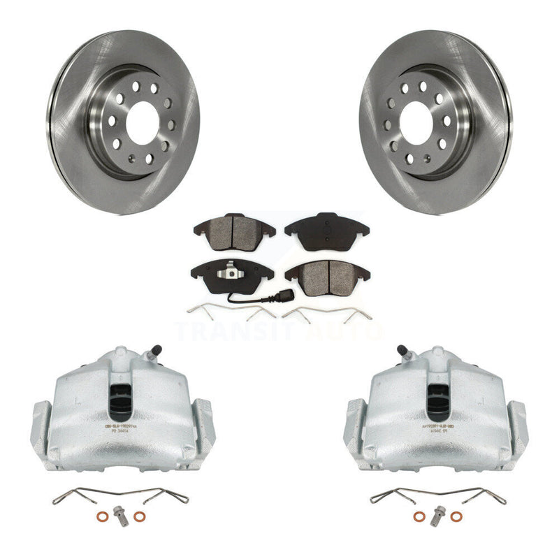Transit Auto KC8-100070S Disc Brake Kit for 2011-2013 Volkswagen GTI, Audi A3 Quattro - Front product image