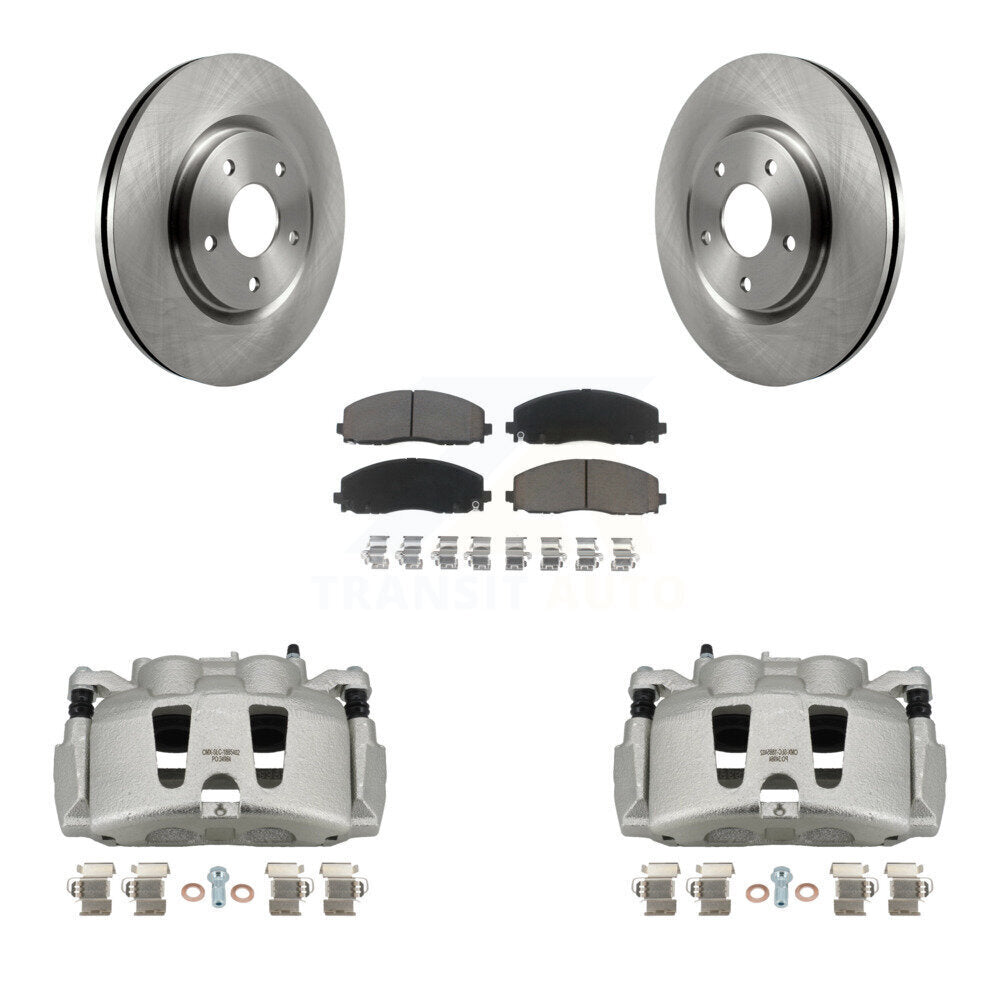 CMX KC8-100071C Disc Brake Kit for 2017-2024 Chrysler Grand Caravan, Chrysler Pacifica, Chrysler Voyager & more - Front product image