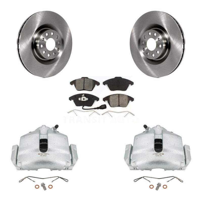 Transit Auto KC8-100071S Disc Brake Kit for 2009-2013 Volkswagen GTI, Volkswagen CC, Audi A3 Quattro - Front product image
