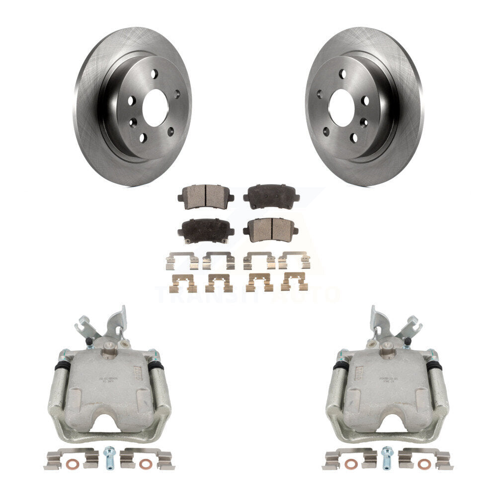 Transit Auto KC8-100071T Disc Brake Kit for 2011-2017 Buick LaCrosse, Buick Regal - Rear product image