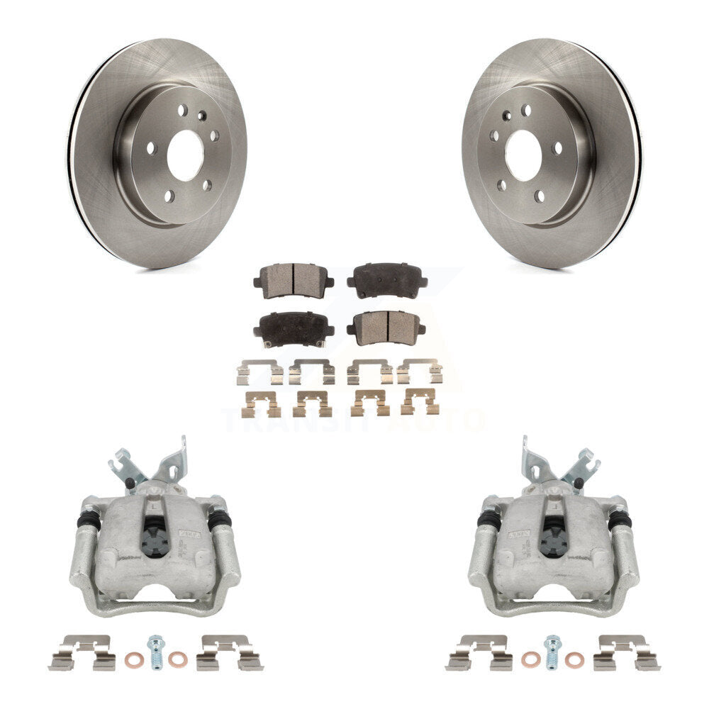 Transit Auto KC8-100072T Disc Brake Kit for 2011-2017 Buick LaCrosse, Buick Regal - Rear product image