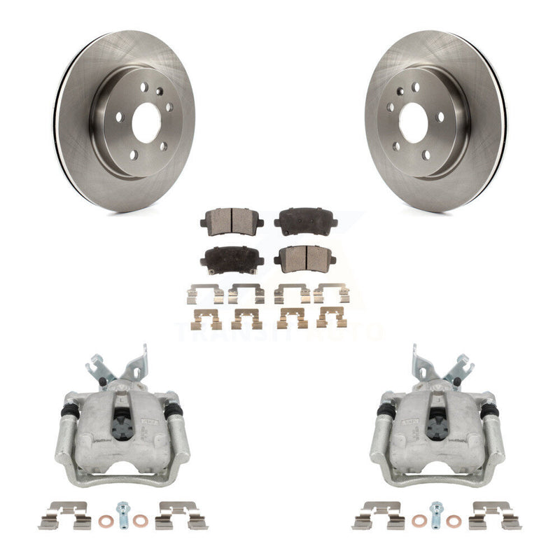 Transit Auto KC8-100072T Disc Brake Kit for 2011-2017 Buick LaCrosse, Buick Regal - Rear product image