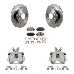 Transit Auto KC8-100073T Disc Brake Kit for 2011-2017 Chevrolet Malibu, Buick LaCrosse, Buick Regal - Rear product image