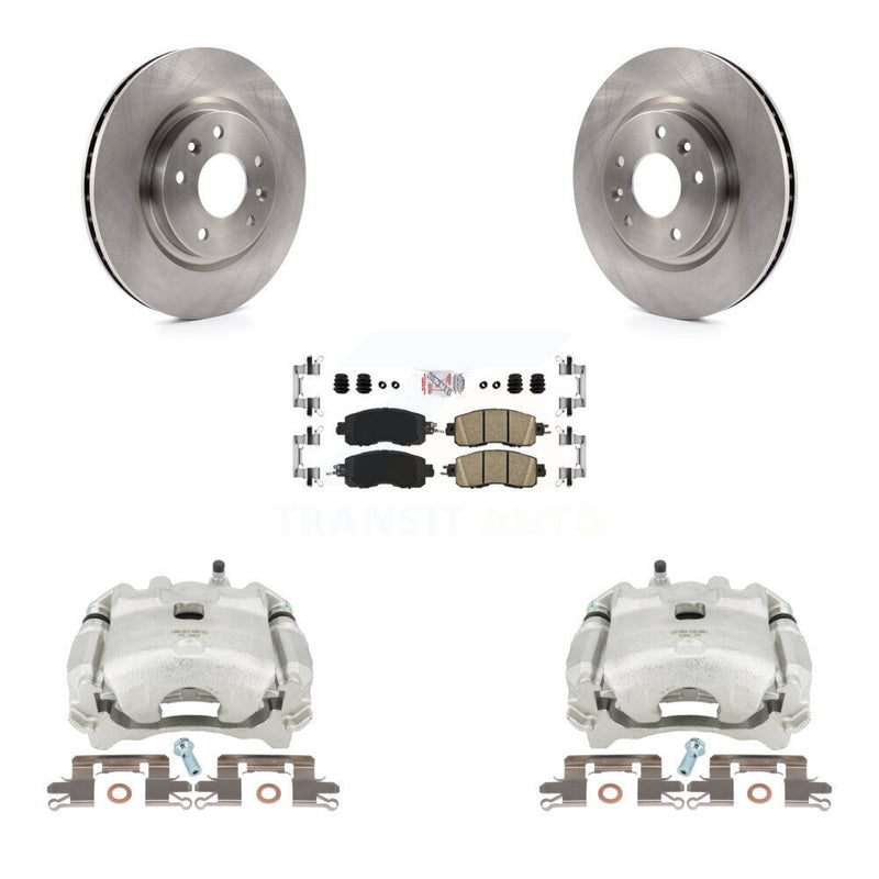 Transit Auto KC8-100074N Disc Brake Kit for 2015-2017 Nissan LEAF - Front product image