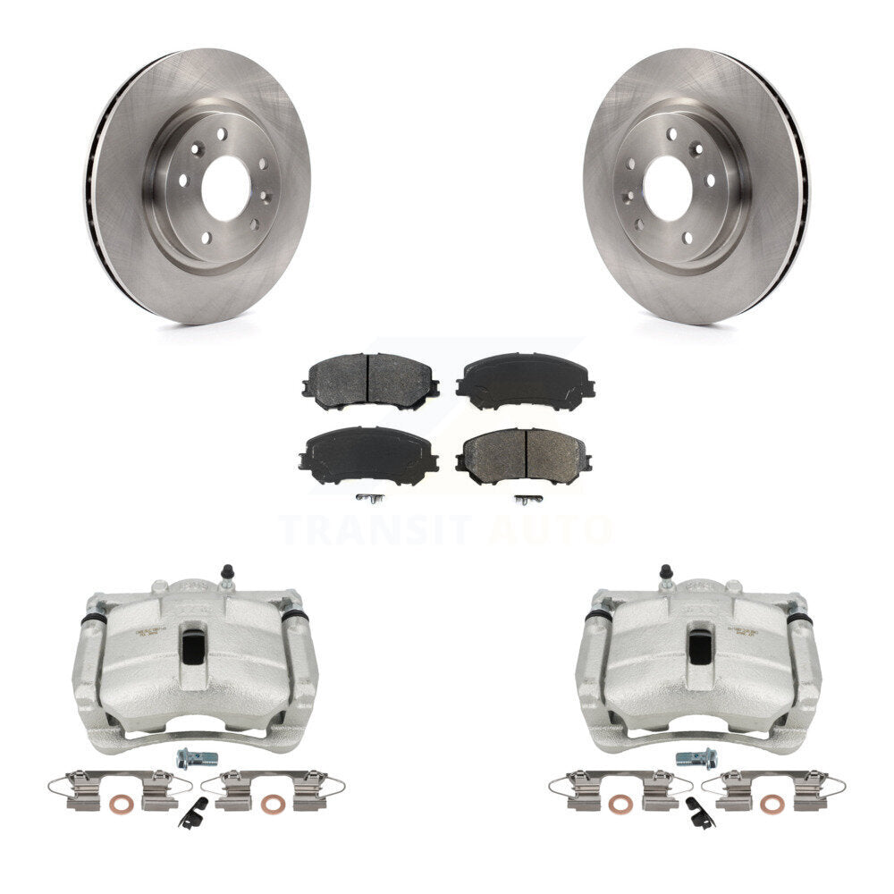 Transit Auto KC8-100074S Disc Brake Kit for 2014-2022 Nissan Rogue, Nissan Rogue Sport - Front product image
