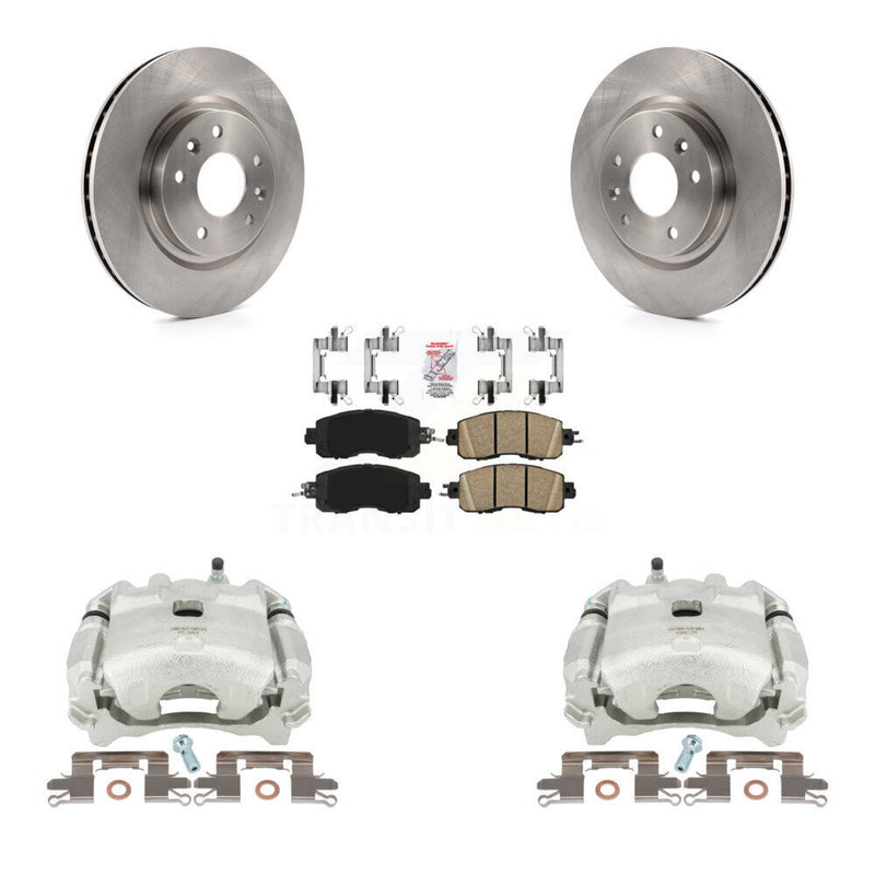 Transit Auto KC8-100077N Disc Brake Kit for 2015-2017 Nissan LEAF - Front product image