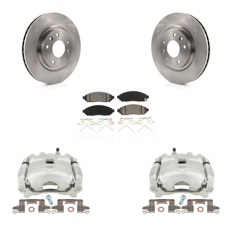 Transit Auto KC8-100077S Disc Brake Kit for 2015 Nissan LEAF - Front product image