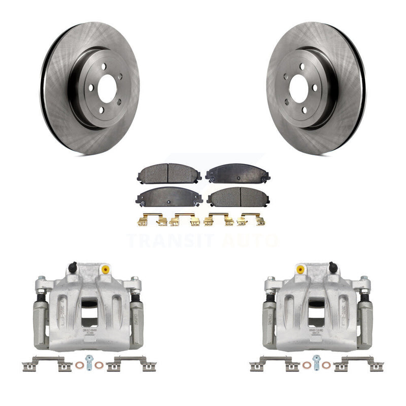 Transit Auto KC8-100078P Disc Brake Kit for 2005-2011 Dodge Charger, Chrysler 300, Dodge Magnum - Front product image