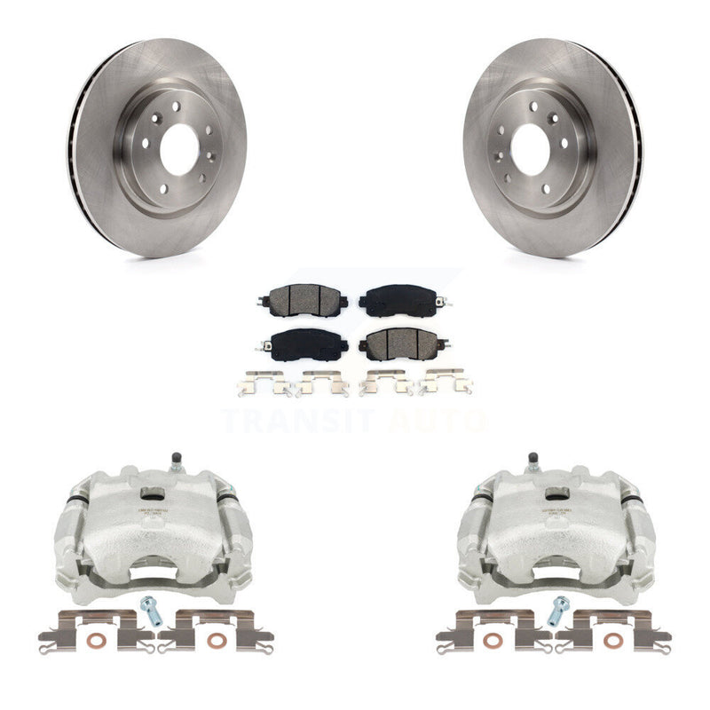 Transit Auto KC8-100078S Disc Brake Kit for 2015-2017 Nissan LEAF - Front product image