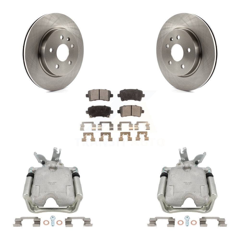 Transit Auto KC8-100078T Disc Brake Kit for 2014-2015 Chevrolet Malibu - Rear product image