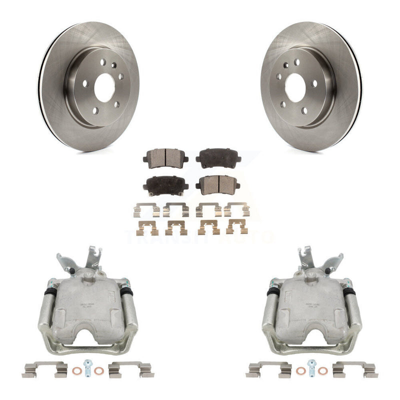 Transit Auto KC8-100078T Disc Brake Kit for 2014-2015 Chevrolet Malibu - Rear product image