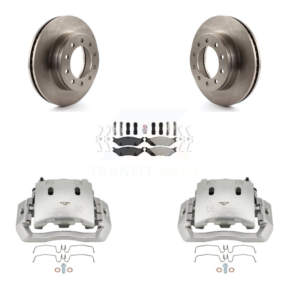 Transit Auto KC8-100079N Disc Brake Kit for 2005-2016 Ford F-450 Super Duty, International CF500, International CF600 & more - Front product image