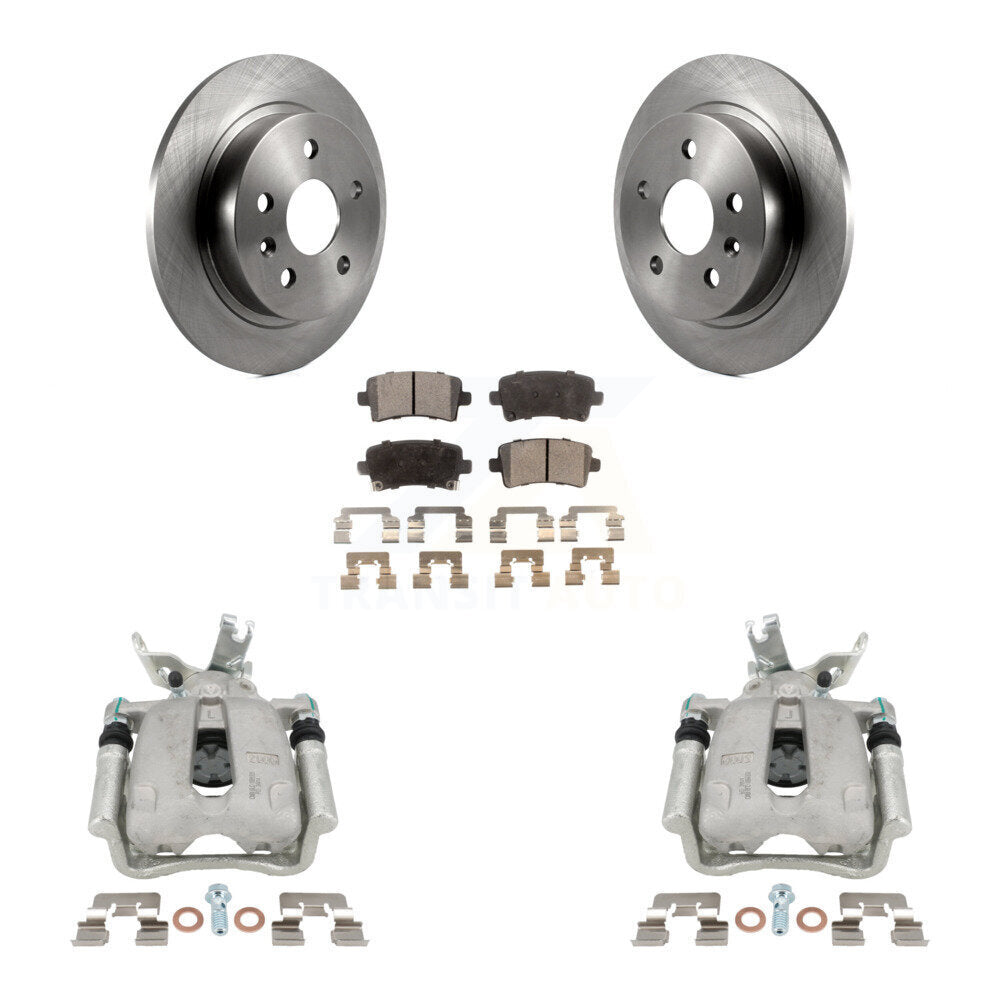 Transit Auto KC8-100079T Disc Brake Kit for 2014-2016 Chevrolet Malibu Limited, Chevrolet Malibu - Rear product image