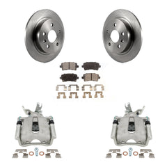 Transit Auto KC8-100079T Disc Brake Kit for 2014-2016 Chevrolet Malibu Limited, Chevrolet Malibu - Rear product image