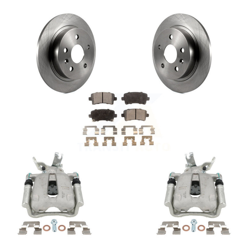 Transit Auto KC8-100079T Disc Brake Kit for 2014-2016 Chevrolet Malibu Limited, Chevrolet Malibu - Rear product image