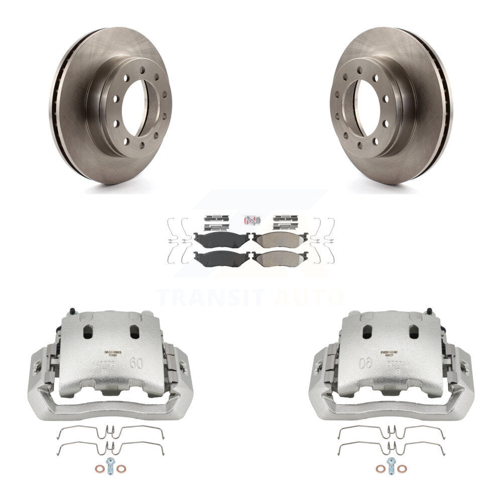 Transit Auto KC8-100080N Disc Brake Kit for 2005-2016 Ford F-450 Super Duty, International CF500, International CF600 & more - Front product image