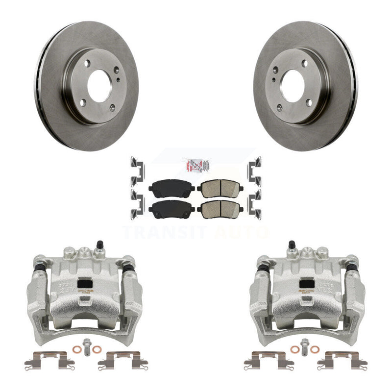 Transit Auto KC8-100083N Disc Brake Kit for 2011-2019 Ford Fiesta - Front product image