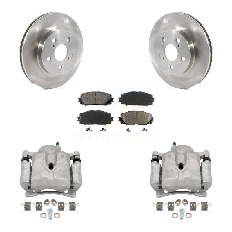 Transit Auto KC8-100083S Disc Brake Kit for 2016-2022 Toyota Corolla, Toyota Prius Prime, Toyota Prius - Front product image
