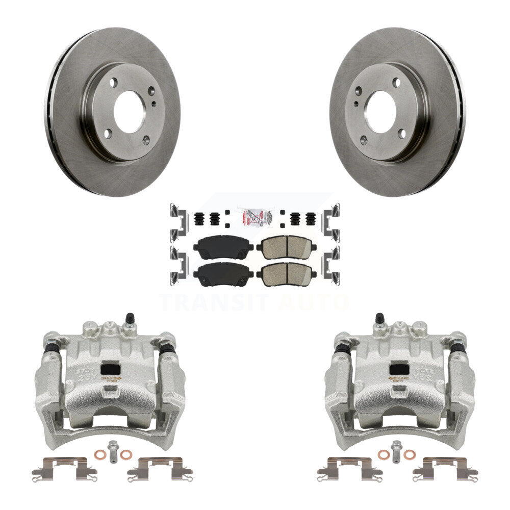 Transit Auto KC8-100084N Disc Brake Kit for 2011-2019 Ford Fiesta - Front product image