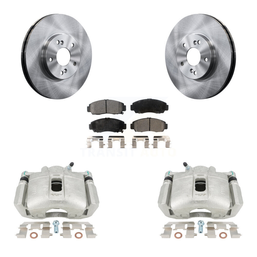 Transit Auto KC8-100085P Disc Brake Kit for 1999-2010 Honda Accord, Acura TL, Acura TSX & more - Front product image