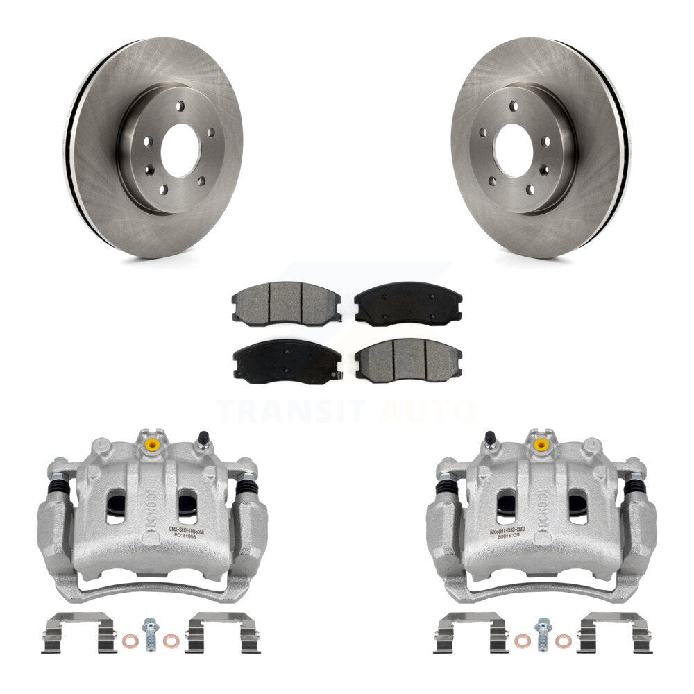 Transit Auto KC8-100086S Disc Brake Kit for 2007-2015 Chevrolet Captiva Sport, Saturn Vue, Chevrolet Equinox & more - Front product image