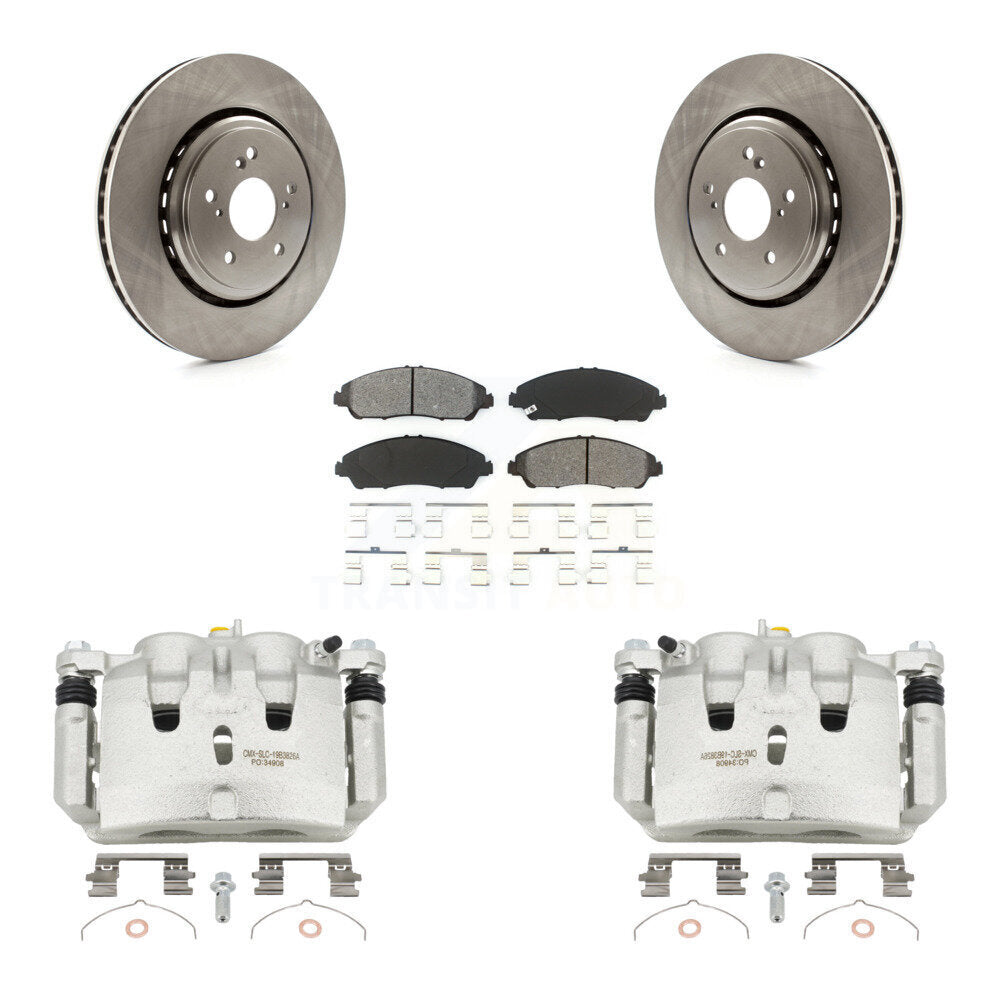 Transit Auto KC8-100087S Disc Brake Kit for 2014-2016 Acura MDX - Front product image