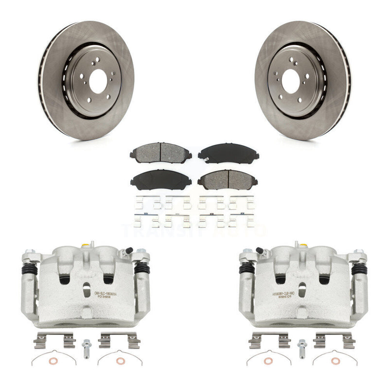 Transit Auto KC8-100087S Disc Brake Kit for 2014-2016 Acura MDX - Front product image