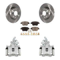 Transit Auto KC8-100087T Disc Brake Kit for 2011-2019 Volkswagen Beetle, Volkswagen Jetta, Volkswagen Golf - Rear product image