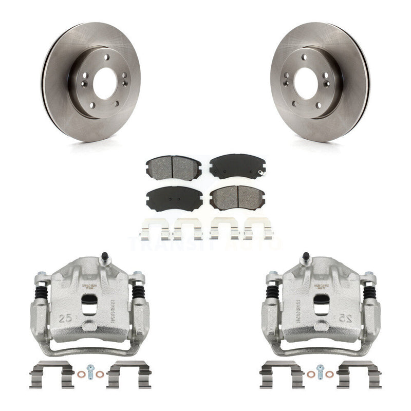Transit Auto KC8-100088S Disc Brake Kit for 2010-2011 Kia Soul - Front product image