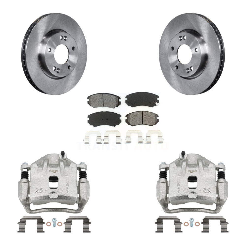Transit Auto KC8-100089S Disc Brake Kit for 2010-2011 Kia Soul - Front product image