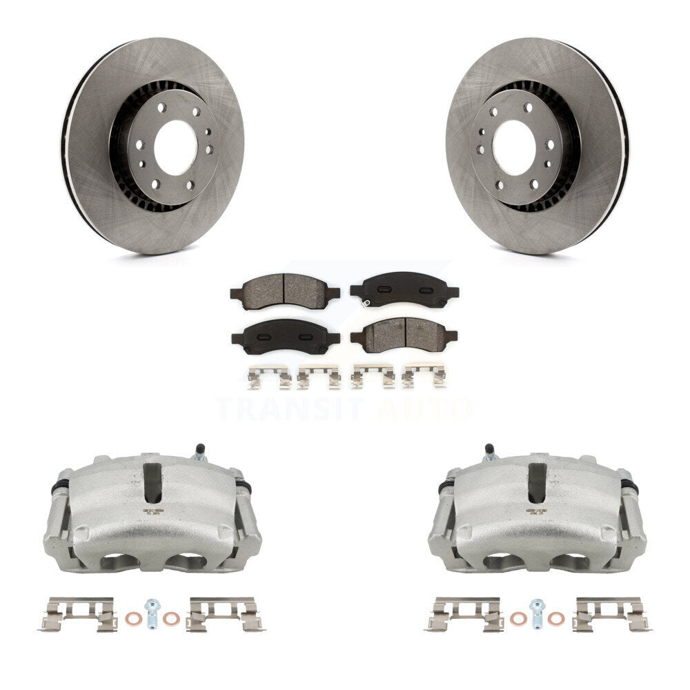 Transit Auto KC8-100091S Disc Brake Kit for 2006-2009 GMC Envoy, Saab 9-7x, Buick Rainier & more - Front product image