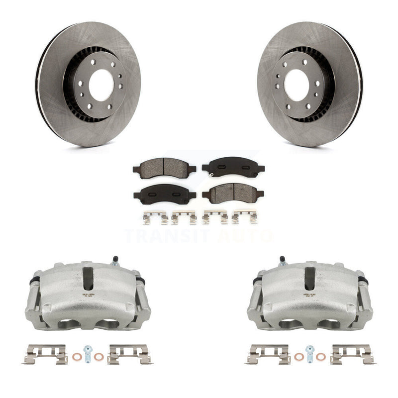 Transit Auto KC8-100091S Disc Brake Kit for 2006-2009 GMC Envoy, Saab 9-7x, Buick Rainier & more - Front product image