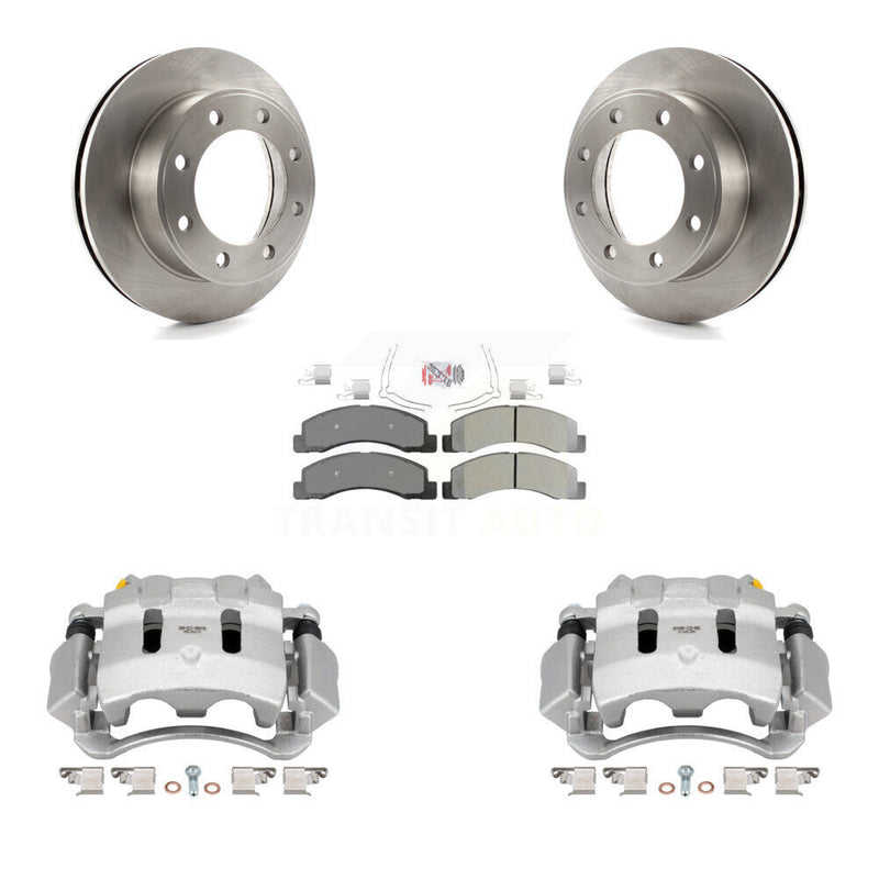 Transit Auto KC8-100092N Disc Brake Kit for 2001-2005 Ford F-350 Super Duty, Ford Excursion, Ford F-250 Super Duty - Front product image