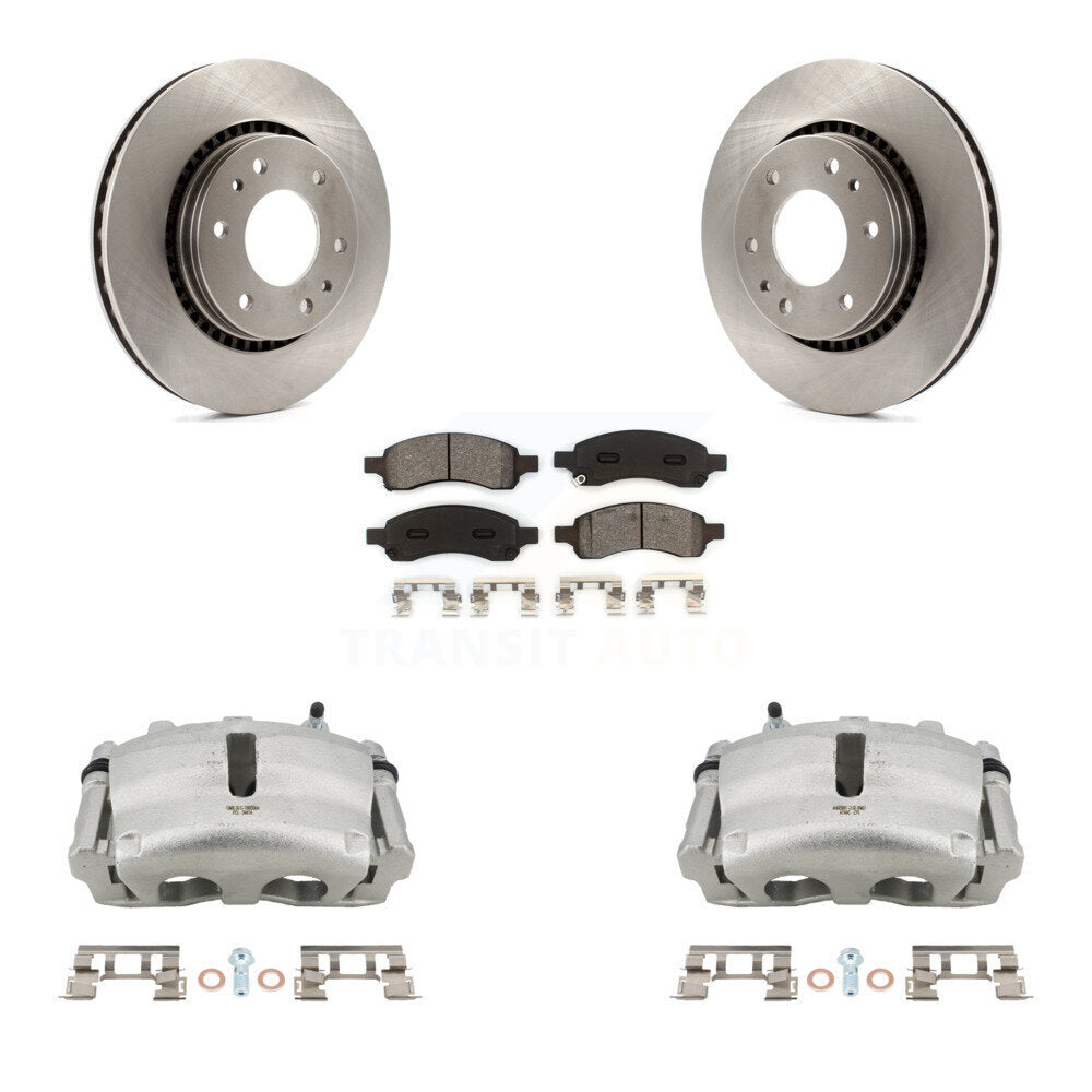 Transit Auto KC8-100092S Disc Brake Kit for 2006-2009 GMC Envoy, Isuzu Ascender, Buick Rainier & more - Front product image