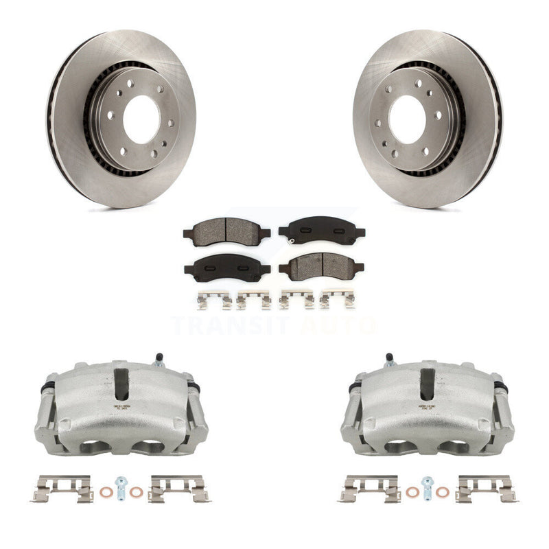 Transit Auto KC8-100092S Disc Brake Kit for 2006-2009 GMC Envoy, Isuzu Ascender, Buick Rainier & more - Front product image