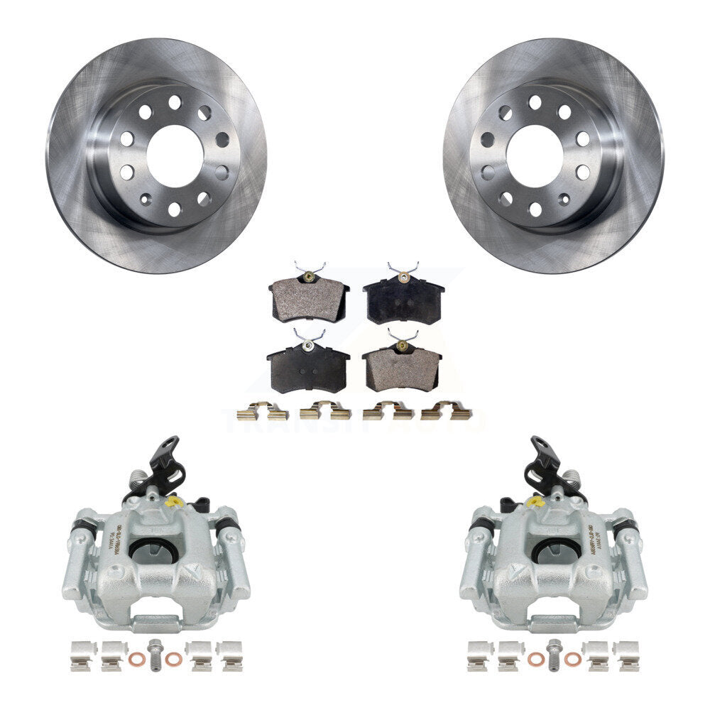 Transit Auto KC8-100093T Disc Brake Kit for 2012 Volkswagen Beetle - Rear product image