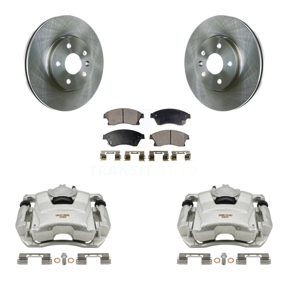 Transit Auto KC8-100094P Disc Brake Kit for 2011-2017 Chevrolet Cruze Limited, Chevrolet Sonic, Chevrolet Cruze - Front product image