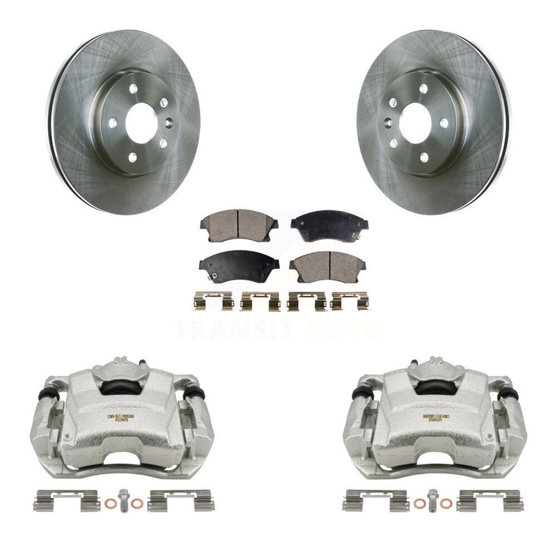 Transit Auto KC8-100094P Disc Brake Kit for 2011-2017 Chevrolet Cruze Limited, Chevrolet Sonic, Chevrolet Cruze - Front product image