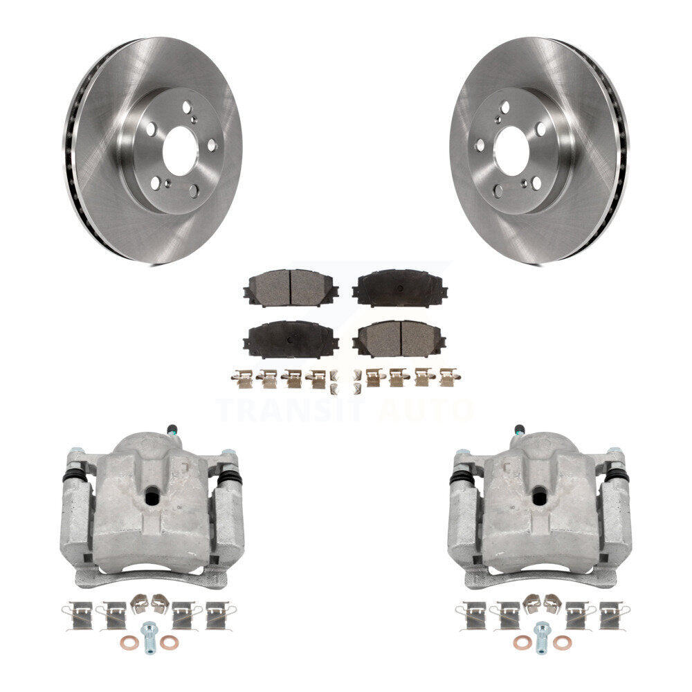 Transit Auto KC8-100097P Disc Brake Kit for 2010-2017 Toyota Prius Plug-In, Lexus CT200h, Toyota Prius - Front product image