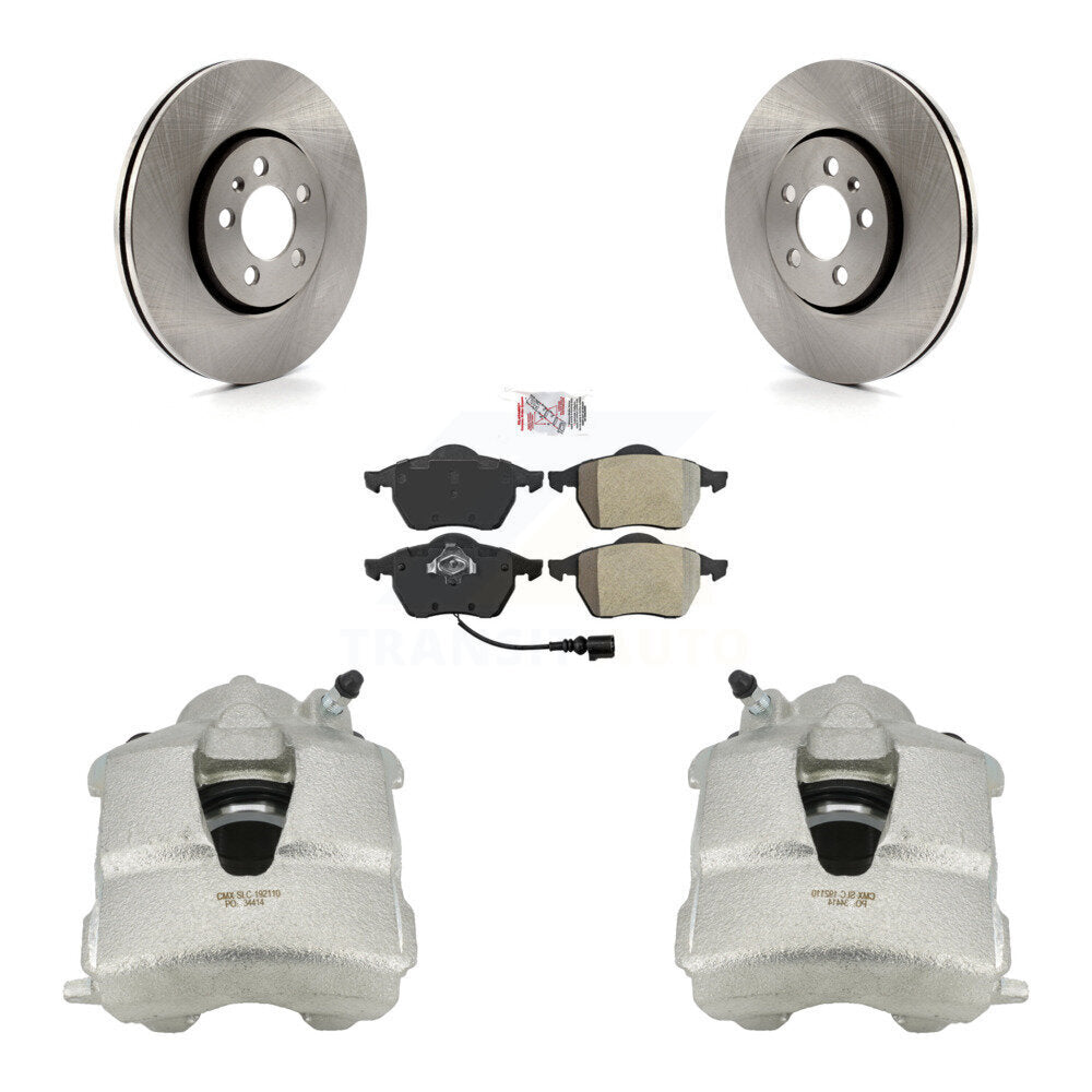 Transit Auto KC8-100098N Disc Brake Kit for 2000-2005 Volkswagen Jetta, Volkswagen Beetle, Volkswagen Golf - Front product image