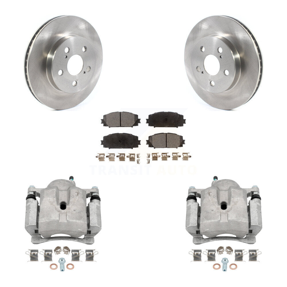 Transit Auto KC8-100098P Disc Brake Kit for 2016-2022 Toyota Corolla, Toyota Prius Prime, Toyota Prius - Front product image